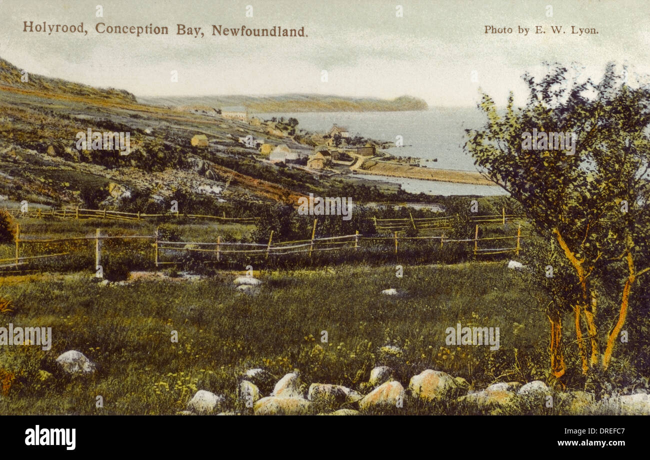 Holyrood, Conception Bay, Newfoundland Stock Photo Alamy