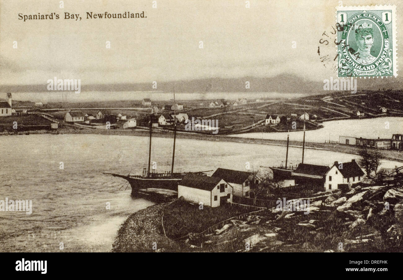 Spaniard's Bay Newfoundland Stock Photo Alamy