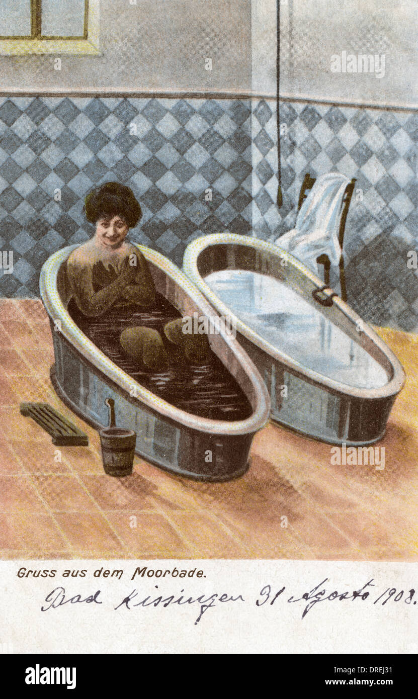 Greetings from the mud bath Stock Photo Alamy