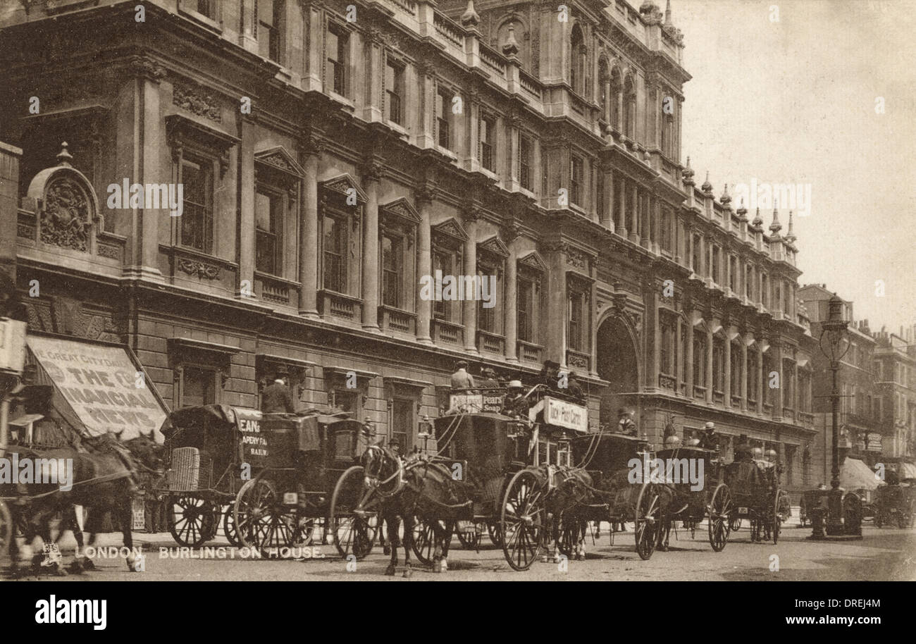 Burlington House, London Stock Photo