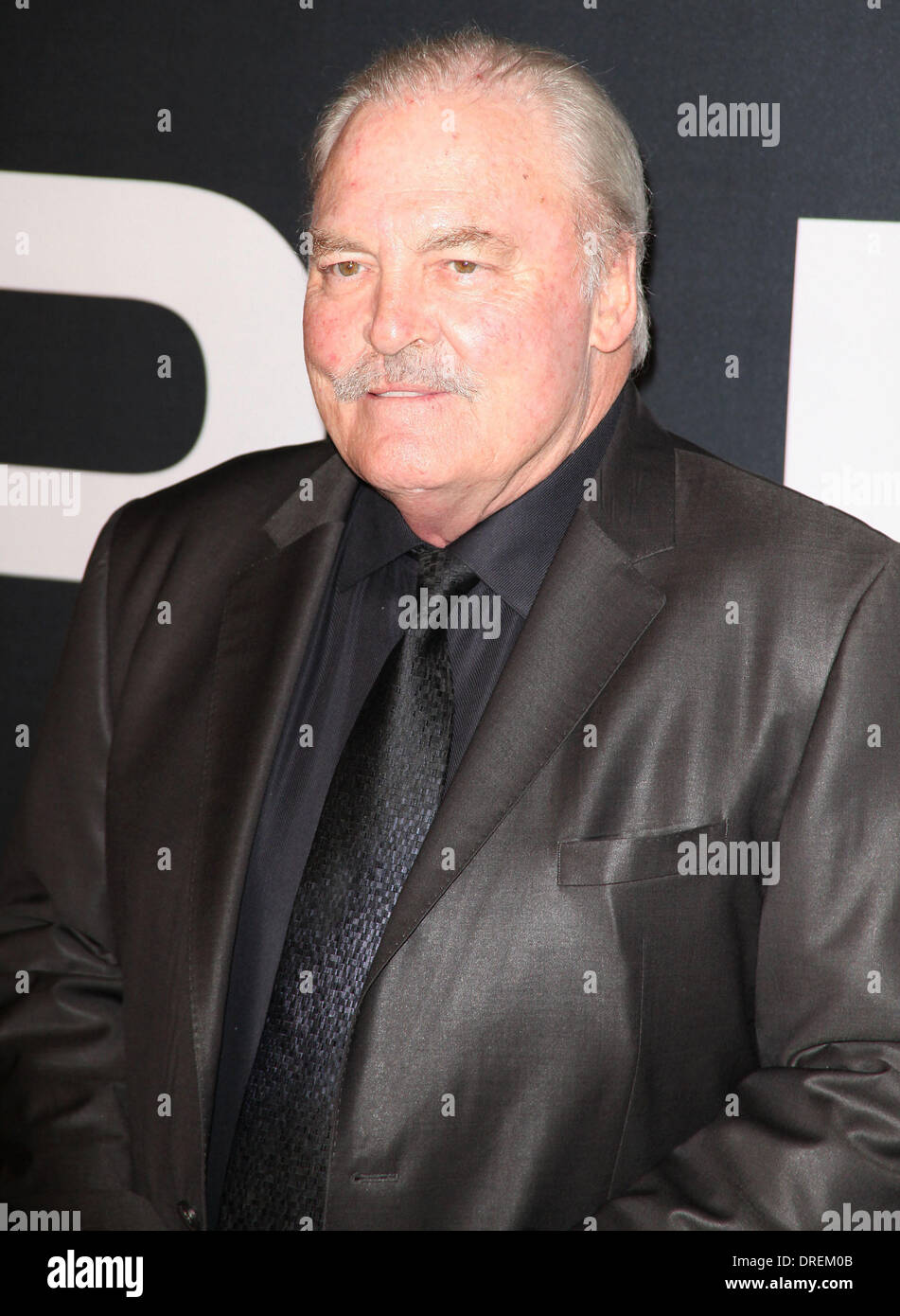Stacy Keach,  at the Universal Pictures world premiere of 'The Bourne Legacy' at the Ziegfeld Theatre - Arrivals New York City, USA - 30.07.12 Stock Photo