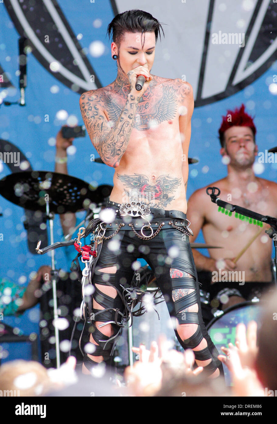 Blood On The Dance Floor 2012 Vans Warped Tour At The Cruzan