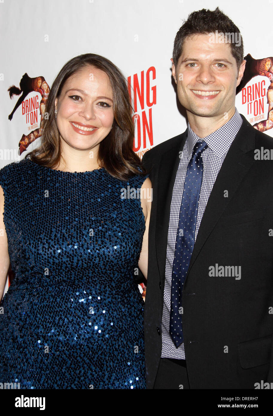 Rita Pietropinto and Tom Kitt Broadway opening night of 'Bring It On The  Musical' at the Saint James Theatre - Arrivals New York City, USA -  01.08.12 Stock Photo - Alamy
