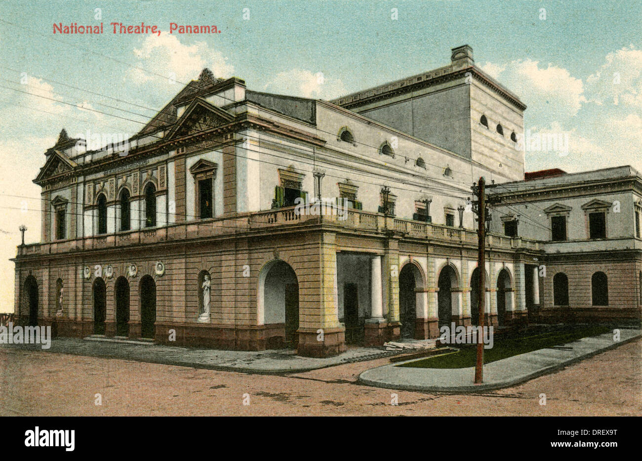 National Theatre, Panama Stock Photo - Alamy