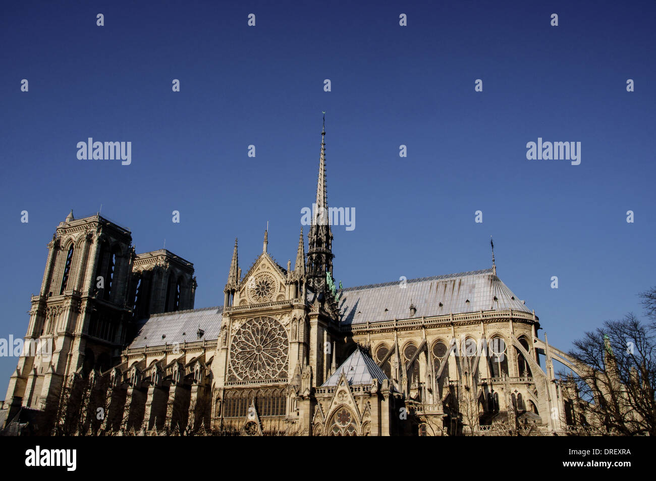 Notre Dame Paris France Stock Photo