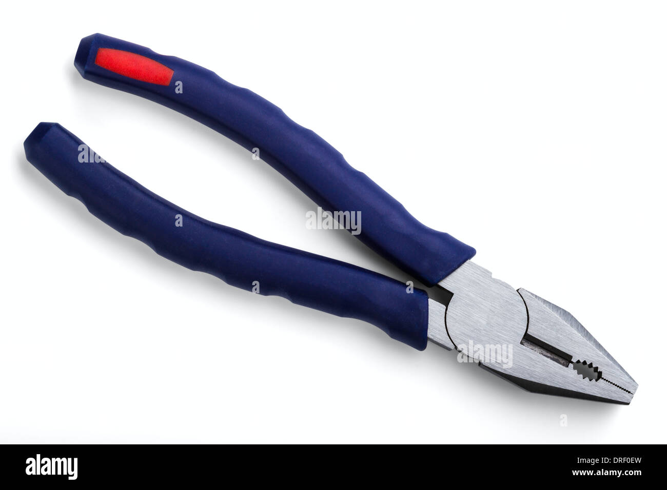 Pliers isolated on a white background Stock Photo - Alamy