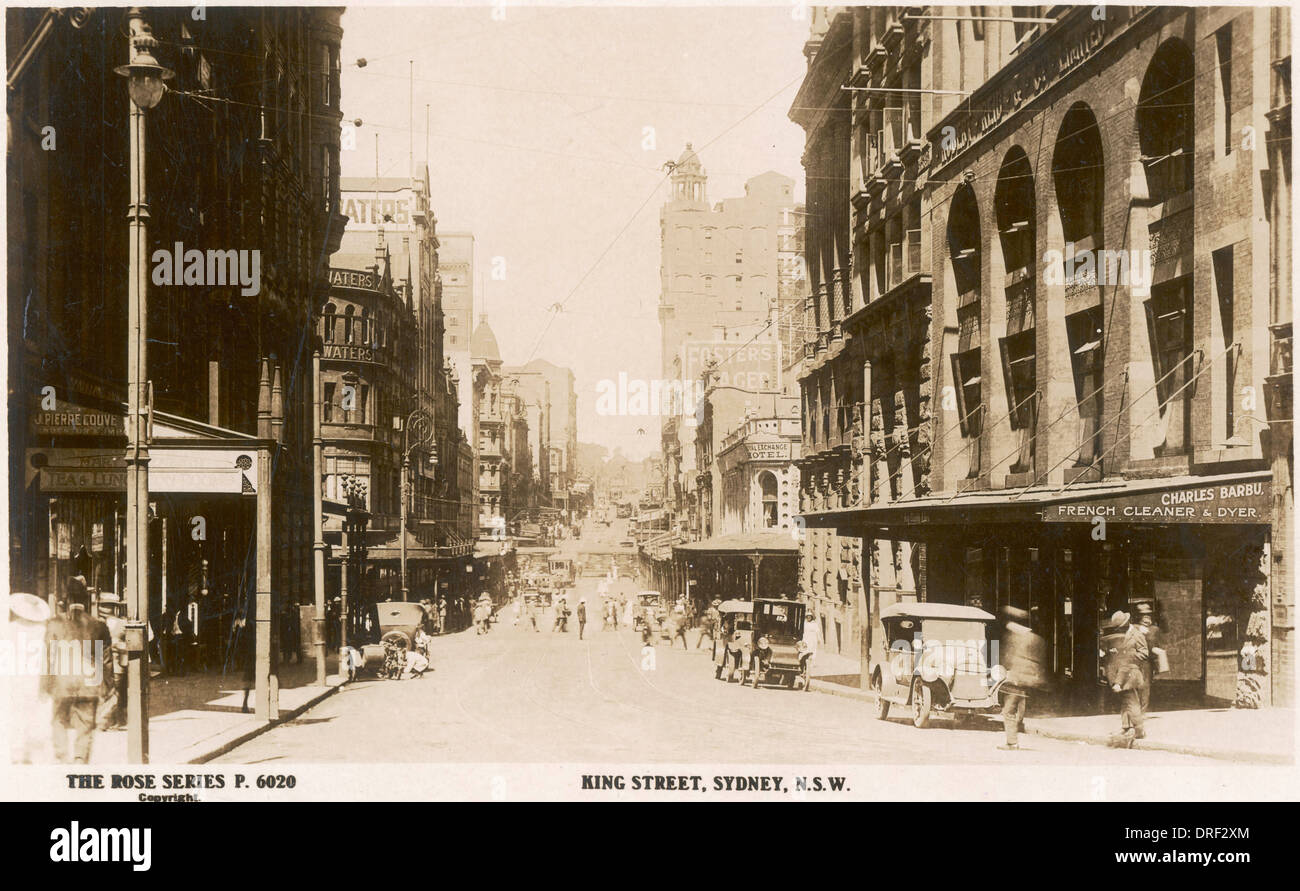 King street sydney hi-res stock photography and images - Alamy