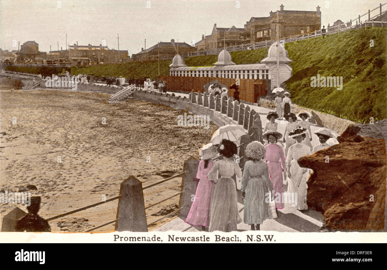 Archival newcastle beach hi-res stock photography and images - Alamy