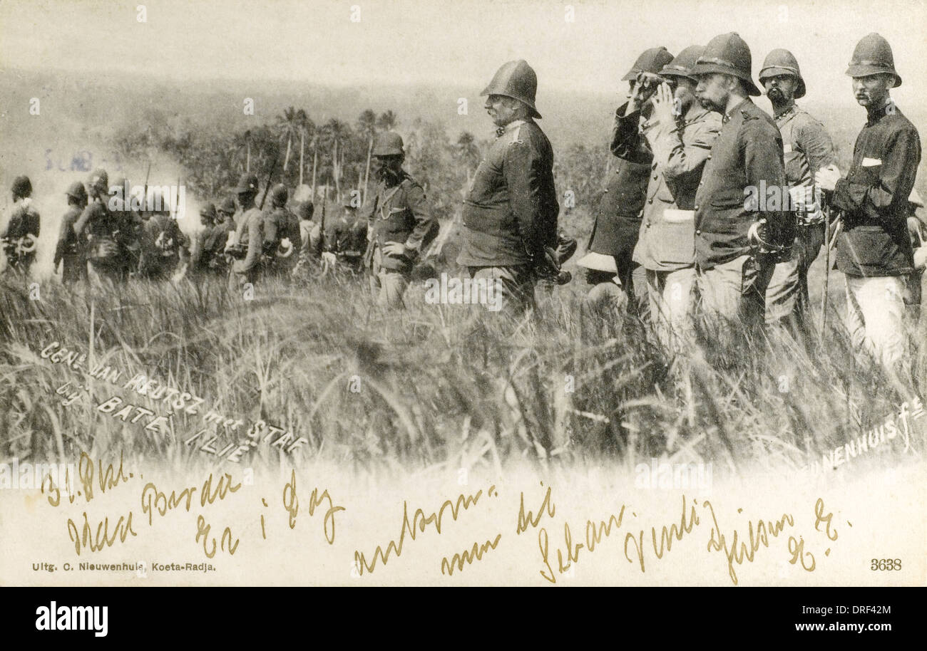 The Aceh War - Indonesia, Sumatra - Banda Aceh Stock Photo