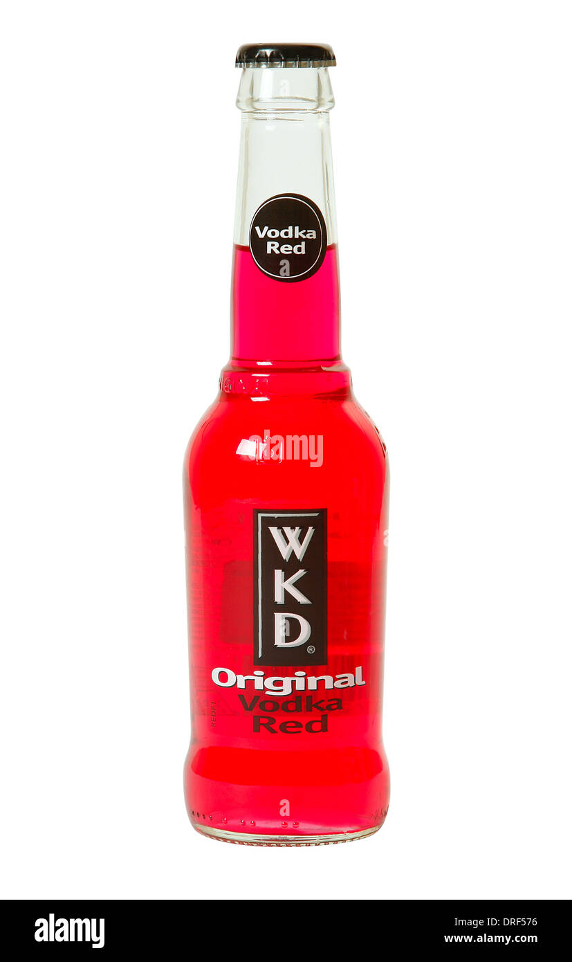WKD Vodka Red bottle Stock Photo - Alamy