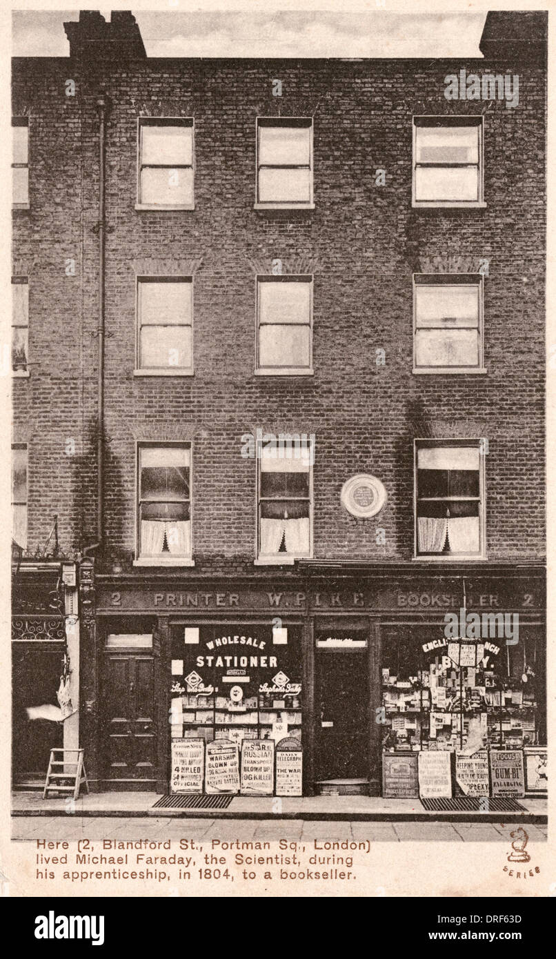 Home of Michael Faraday Stock Photo 66102273 Alamy