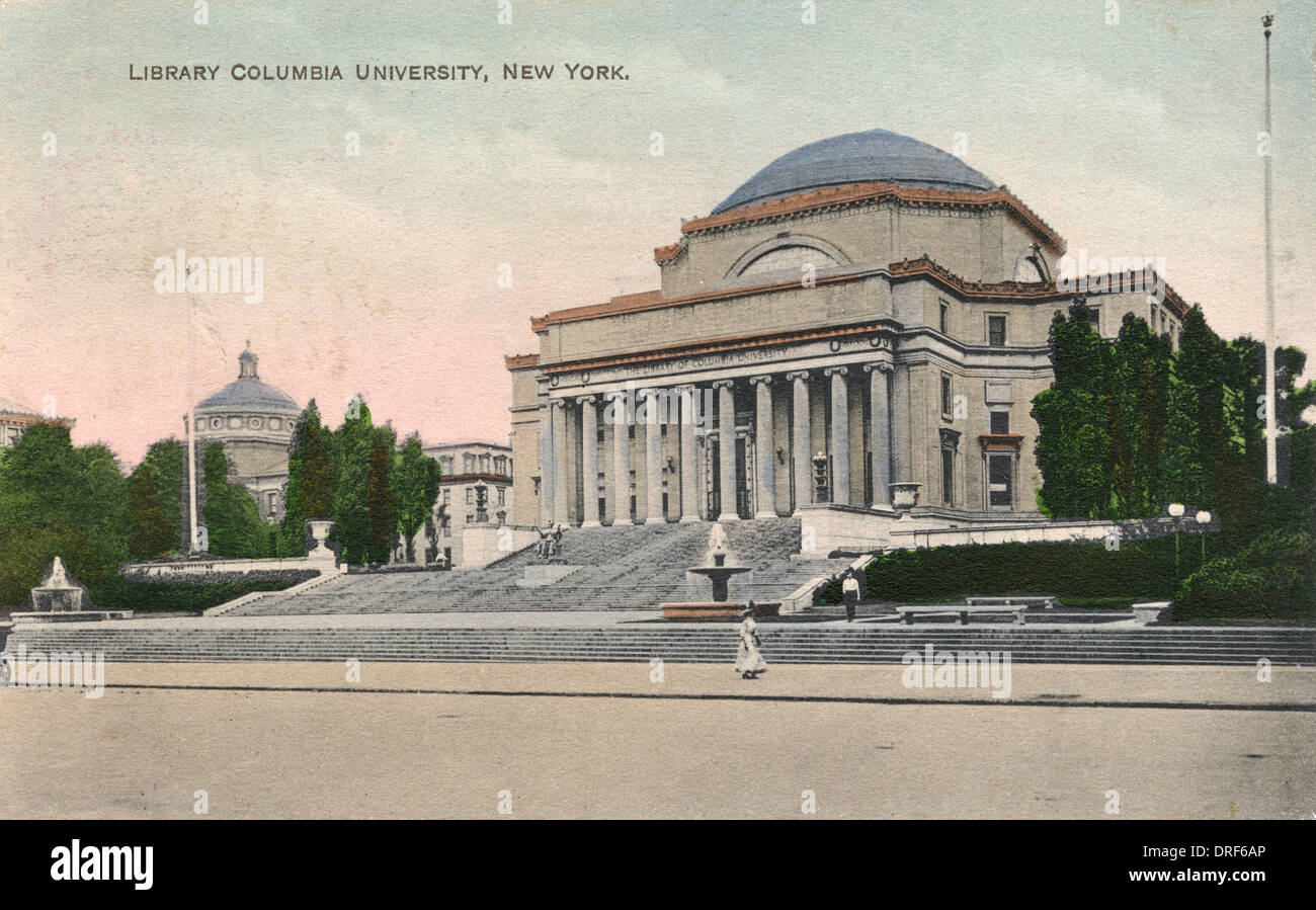 Library of Columbia University New York Stock Photo Alamy