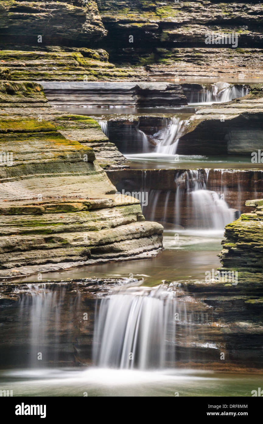 The at Watkins Glen State Park New York Schuyler County Stock