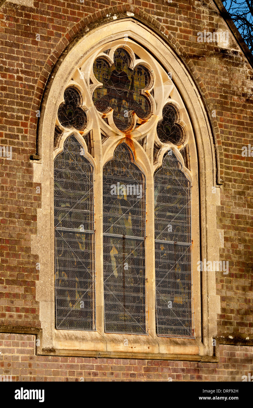 Exterior of East Window, St. John the Baptist Church, Markyate