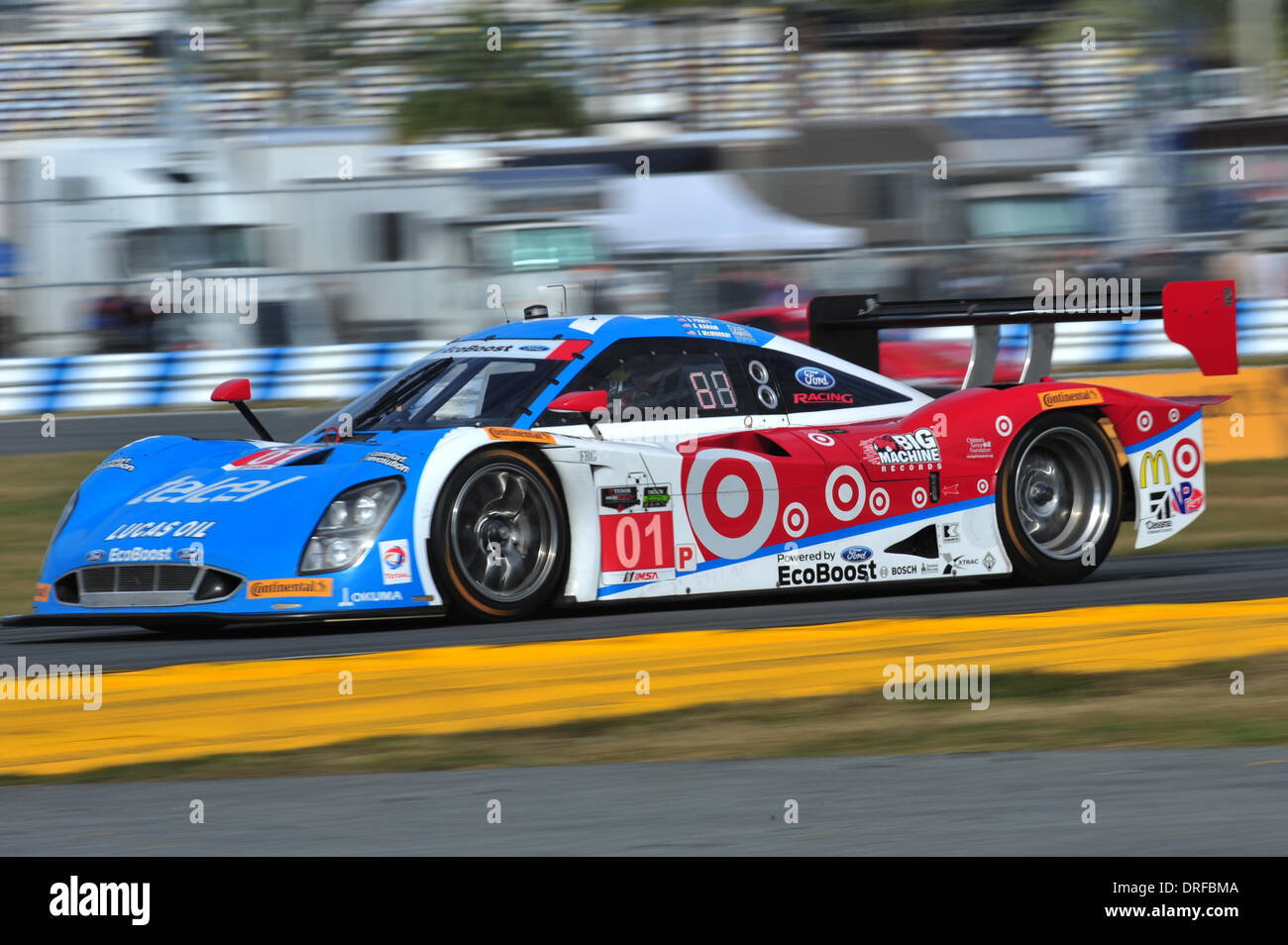 Daytona, USA. 23rd Jan, 2014. The Tudor United Sportcar Championship Rolex 24 Hours of Daytona Practise which was newly formed by the merge of Grand-Am series and the American Le Mans Series . #01 CHIP GANASSI RACING RILEY DP FORD ECOBOOST SCOTT PRUETT (USA) MEMO ROJAS (MEX) JAMIE MCMURRAY (USA) SAGE KARAM (USA) Credit:  Action Plus Sports/Alamy Live News Stock Photo