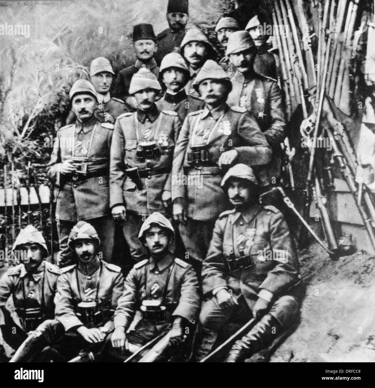 Kemal Ataturk in World War One Stock Photo