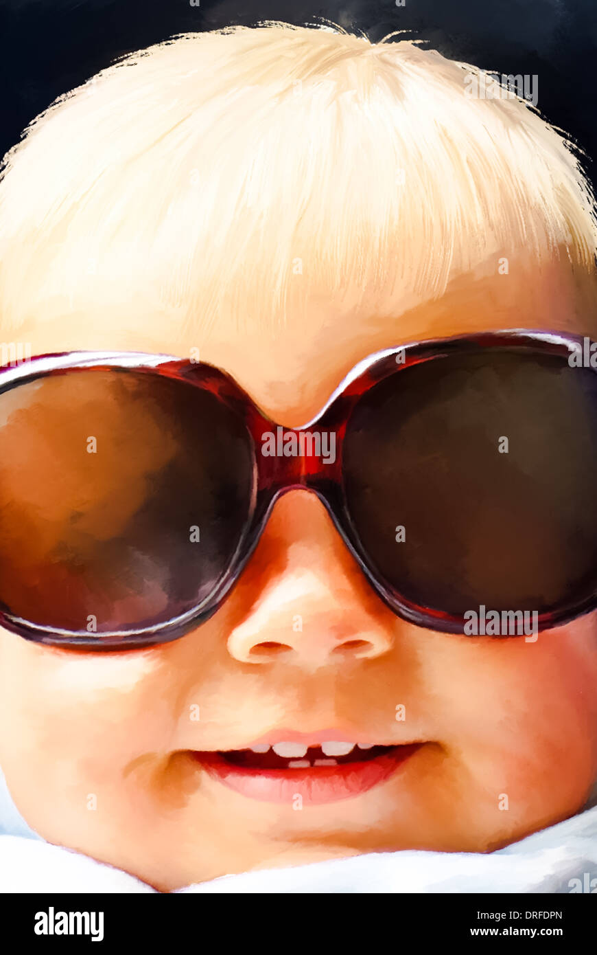 Baby sunglasses funny hi-res stock photography and images - Alamy