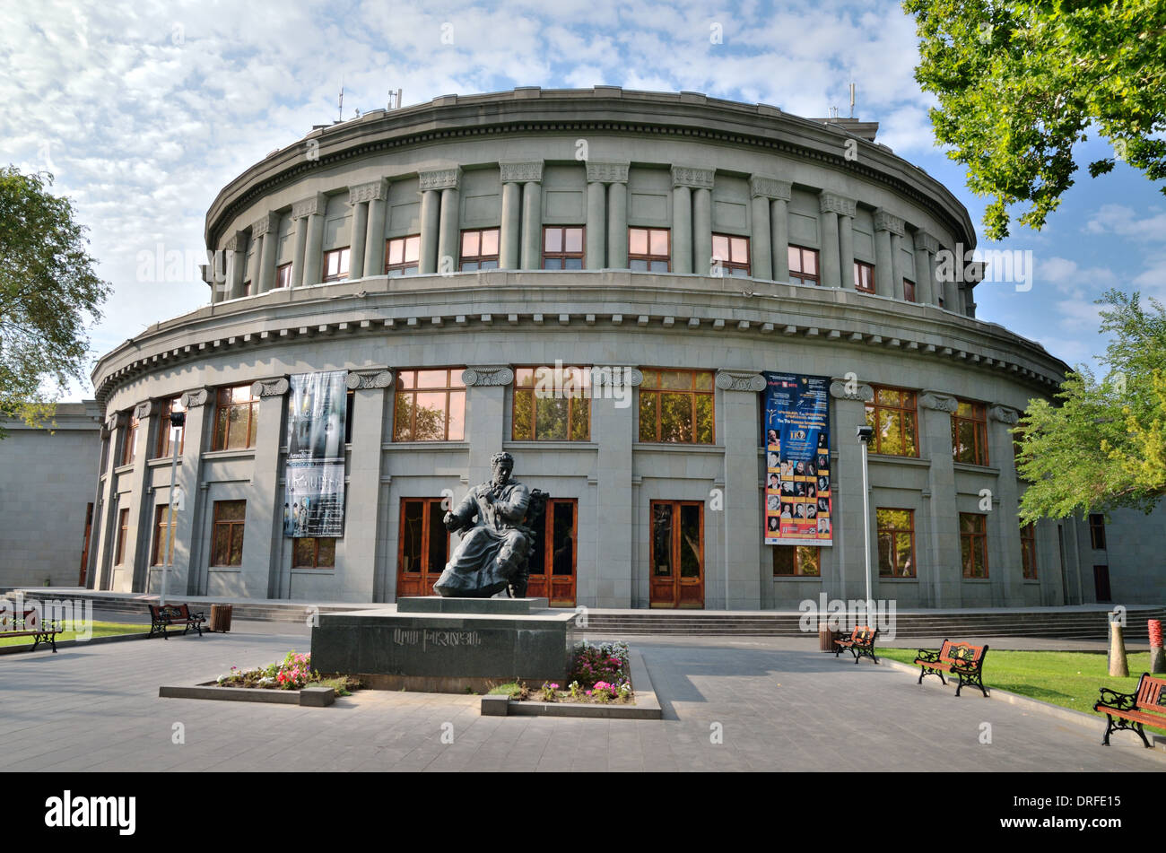 Yerevan Opera Theater, Armenia Stock Photo Alamy