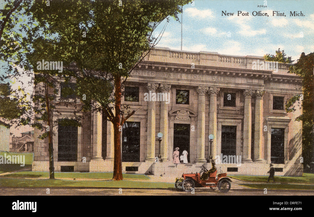 New Post Office, Flint, Michigan, USA Stock Photo Alamy
