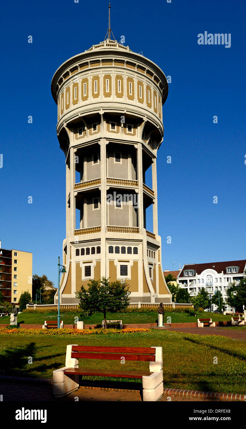 Old water tower Szeged Csongrad Hungary Szent Istvan Square Stock Photo -  Alamy