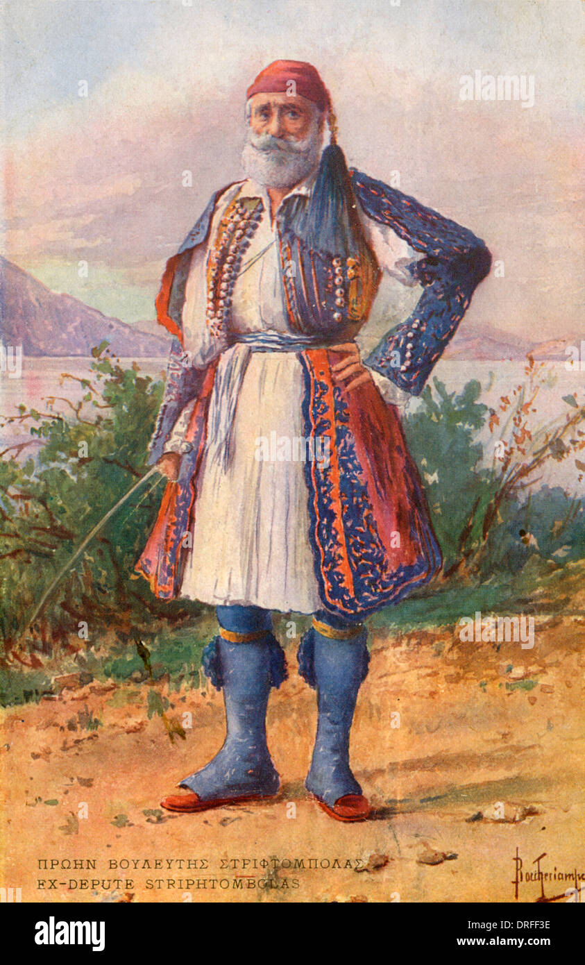 Man in traditional dress greek hi res stock photography and images Alamy
