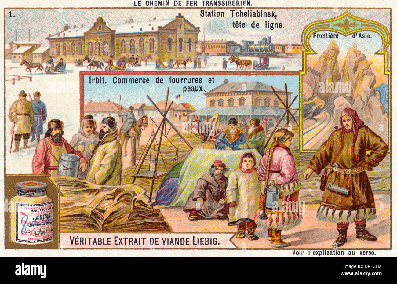 The Trans-Siberian Railway Stock Photo - Alamy