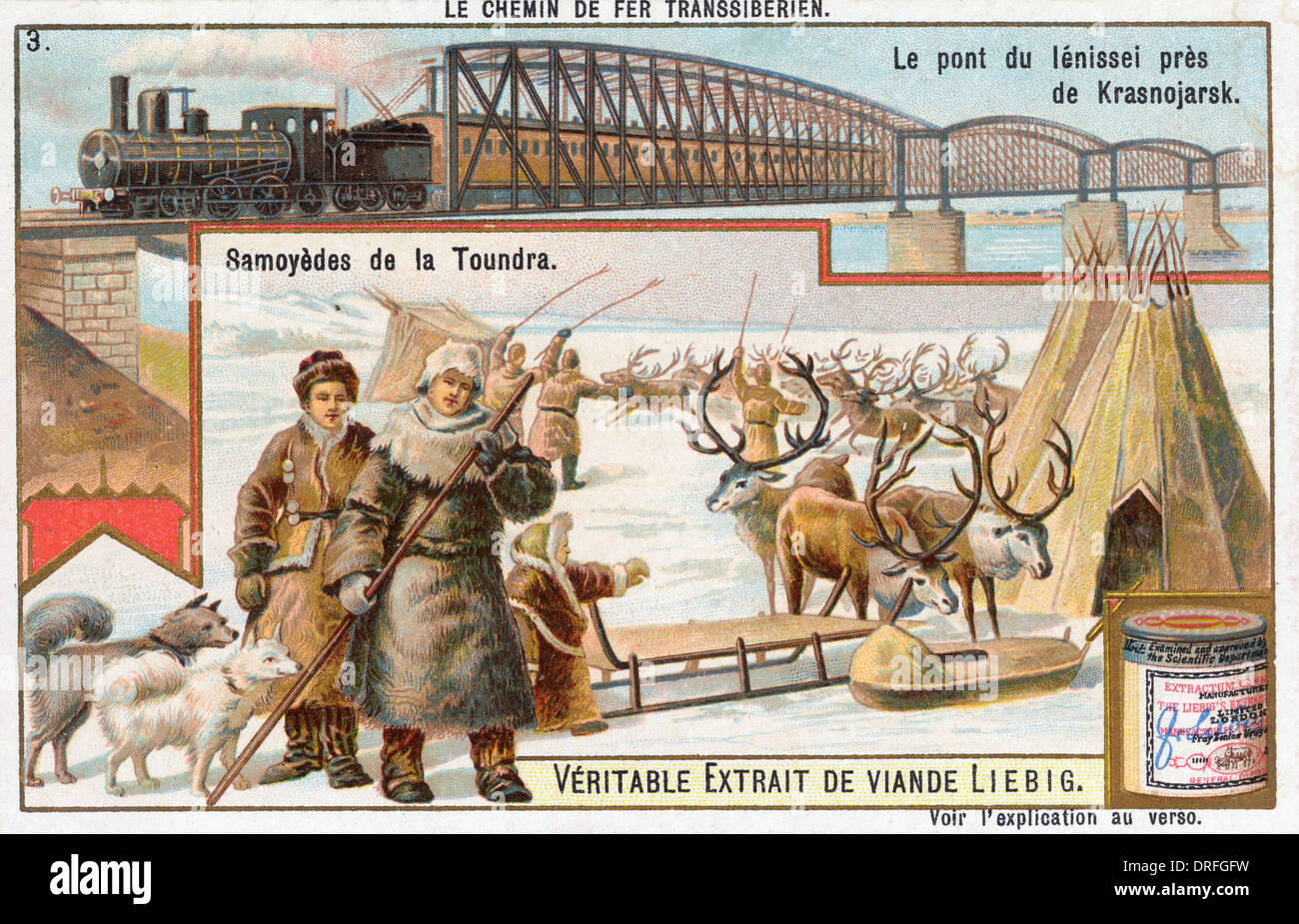 The Trans-Siberian Railway Stock Photo
