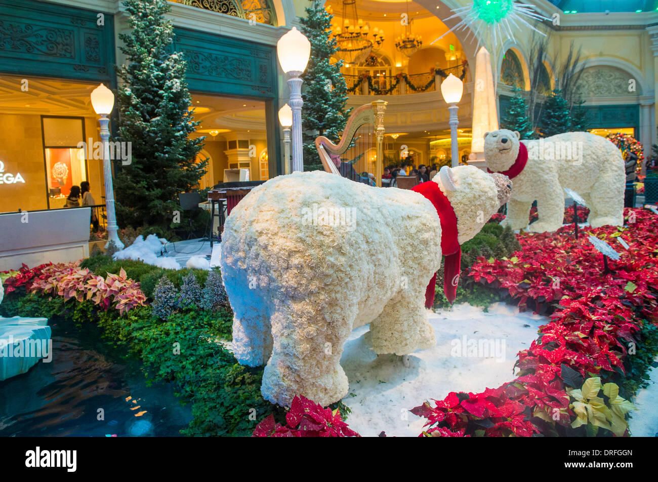 Las Vegas Bellagio Christmas Stock Photos & Las Vegas ...