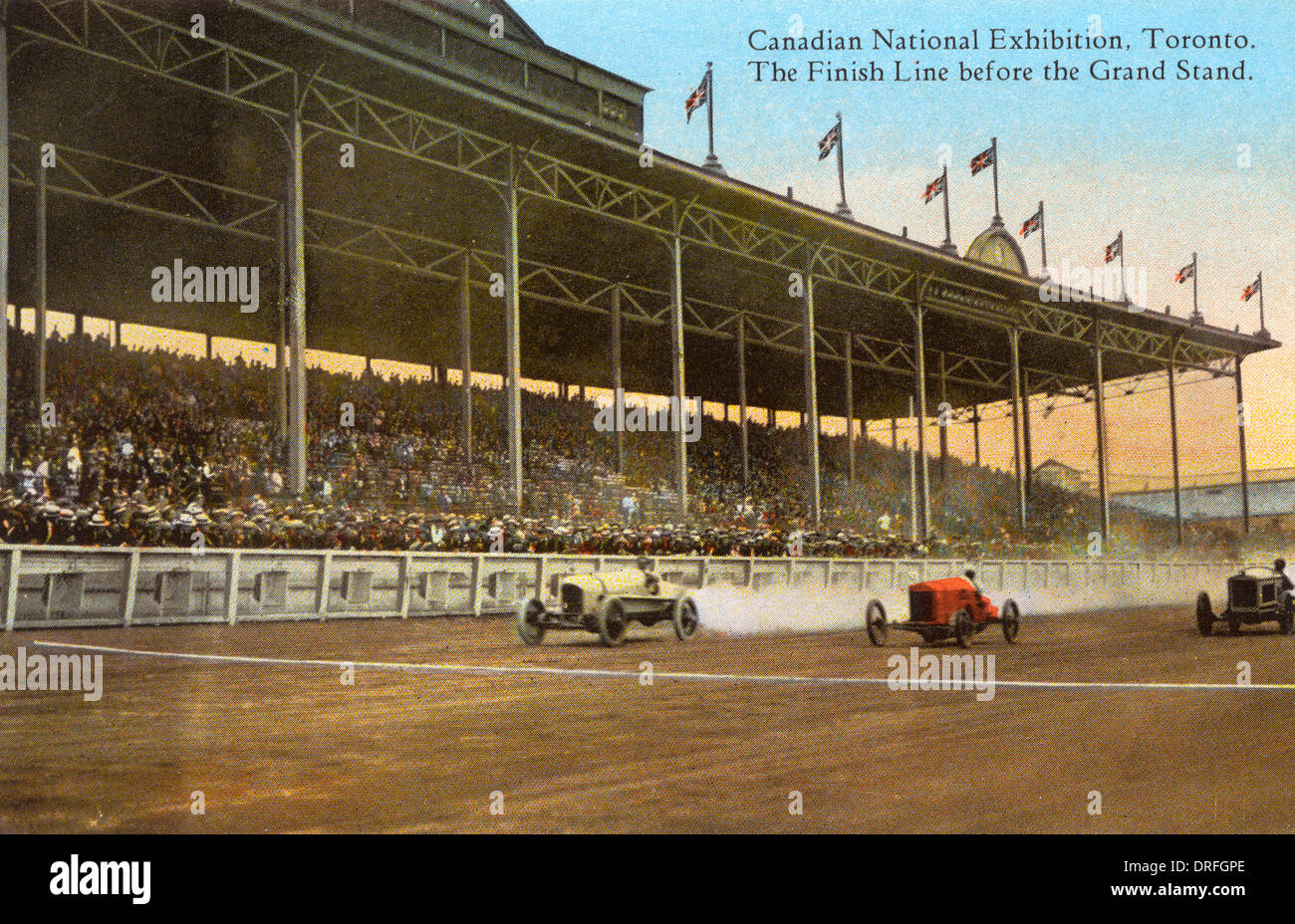 Canadian National Exhibition - Motor Racing Stock Photo