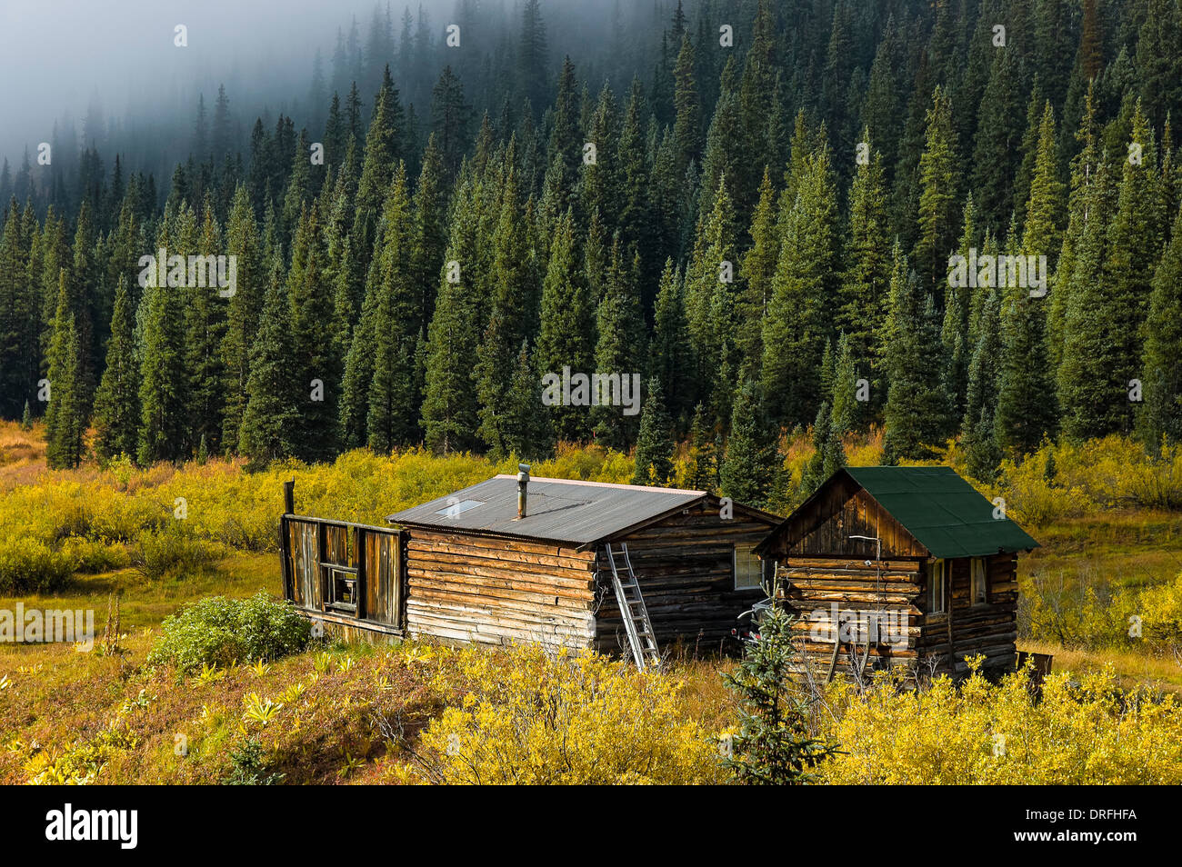 Log Cabin Near The Silver Ledge Mill Site Us 550 South Of Ouray