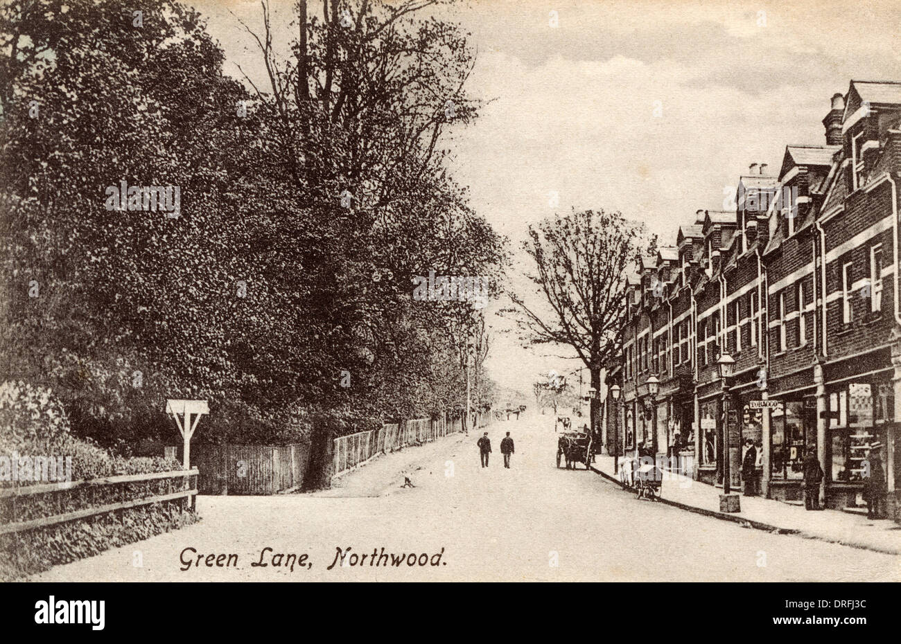 Green Lane, Northwood, London Stock Photo Alamy