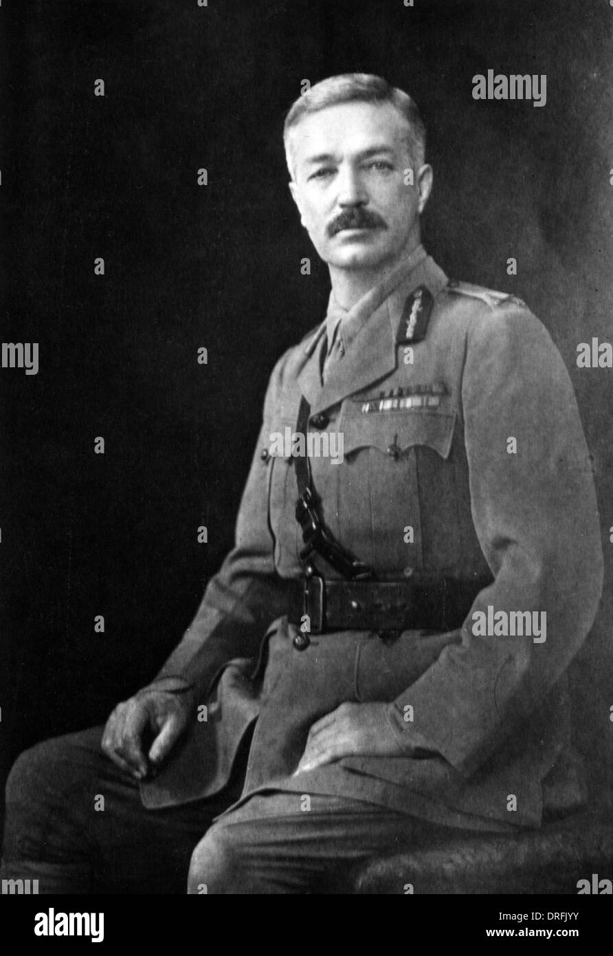 Brigadier General R E H Dyer, British Indian Army officer Stock Photo