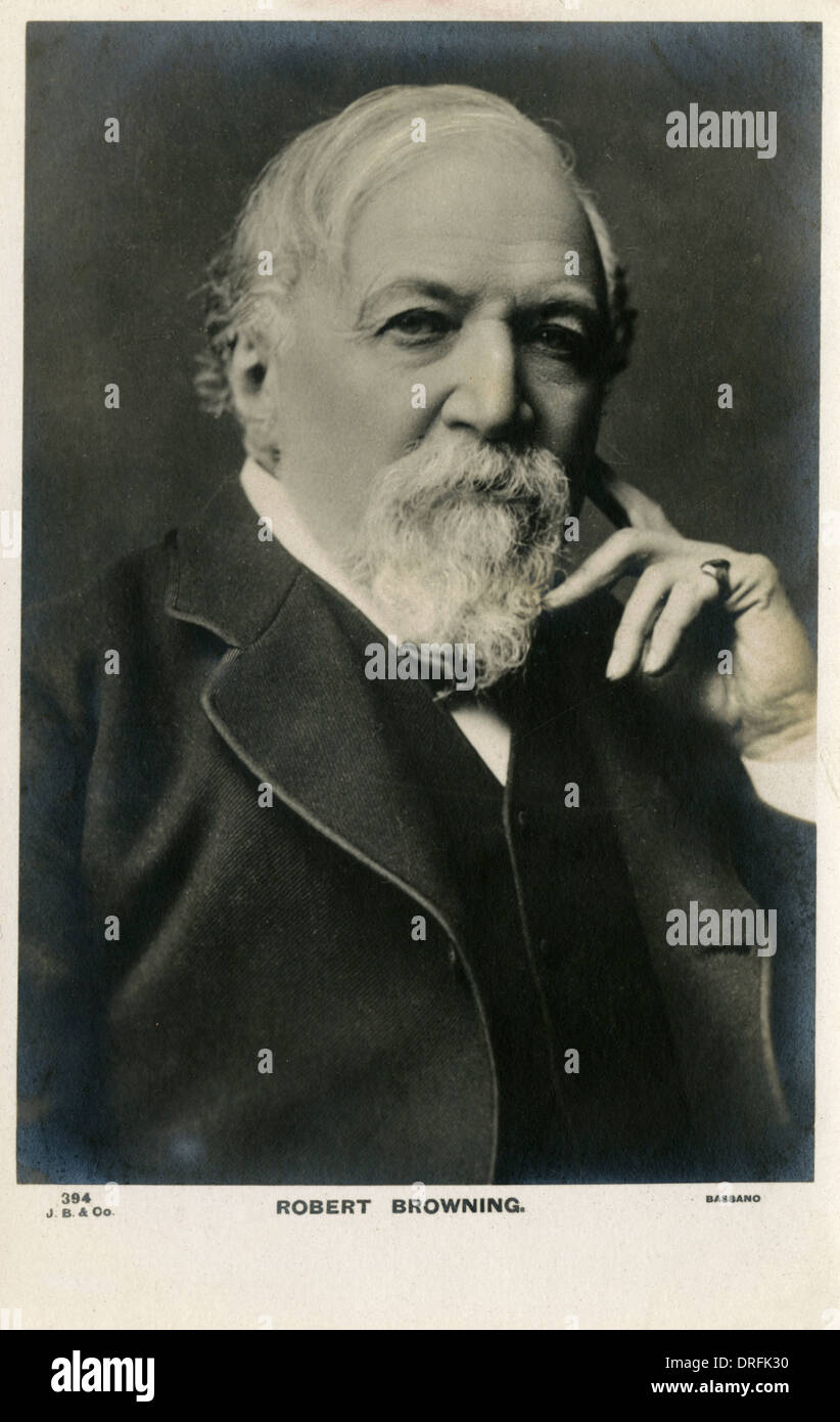 Robert Browning Stock Photo Alamy