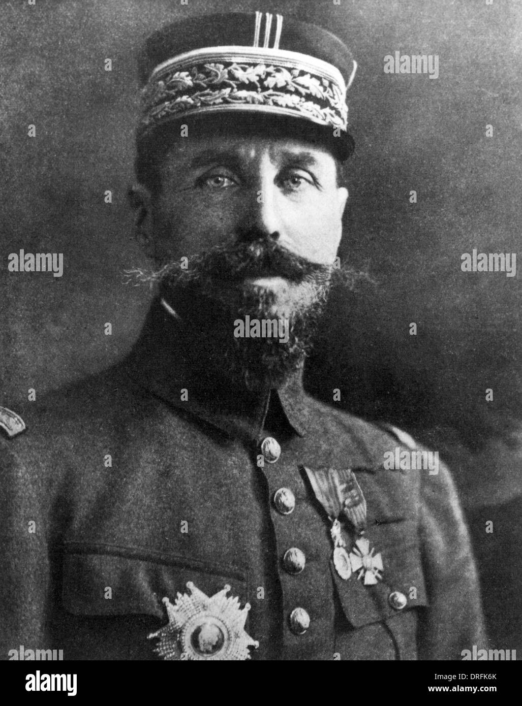 General Gouraud, French Army commander Stock Photo