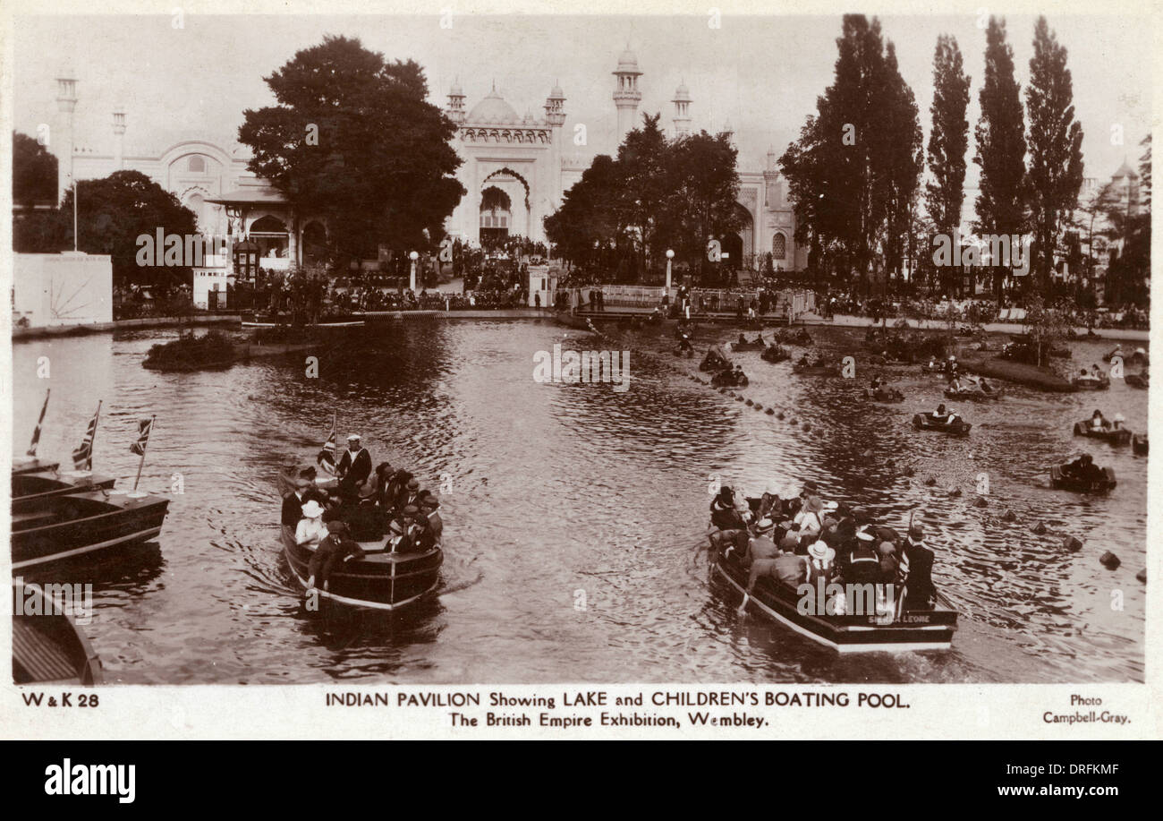 Indian Pavilion, British Empire Exhibition, Wembley Stock Photo Alamy