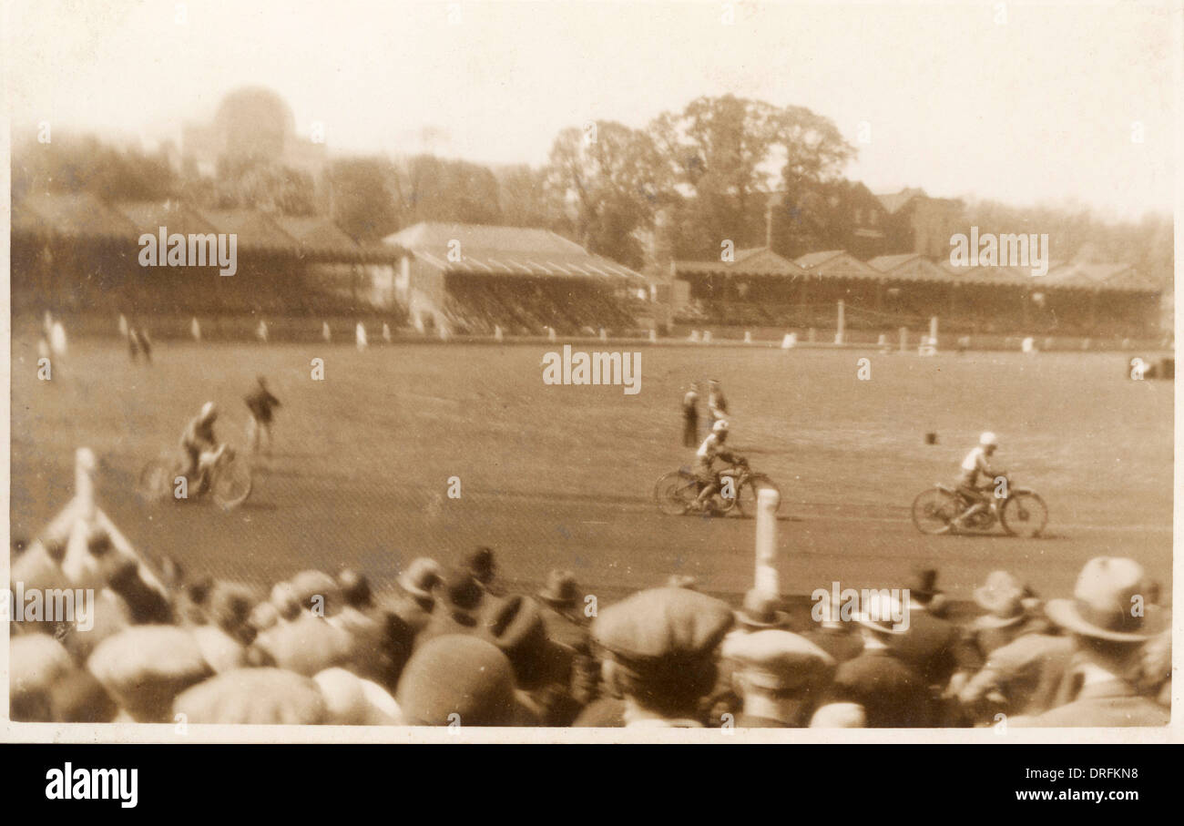 Motorcycle racing at Crystal Palace, South London Stock Photo Alamy