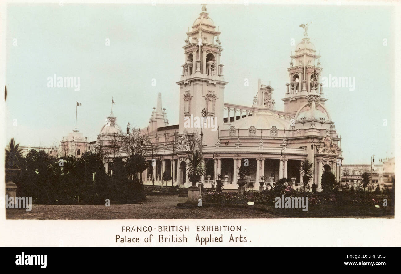 Palace of British Applied Arts, Franco-British Exhibition Stock Photo