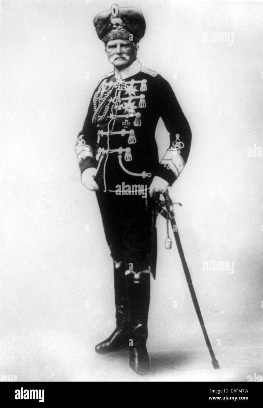 Field Marshal August von Mackensen, German army officer Stock Photo
