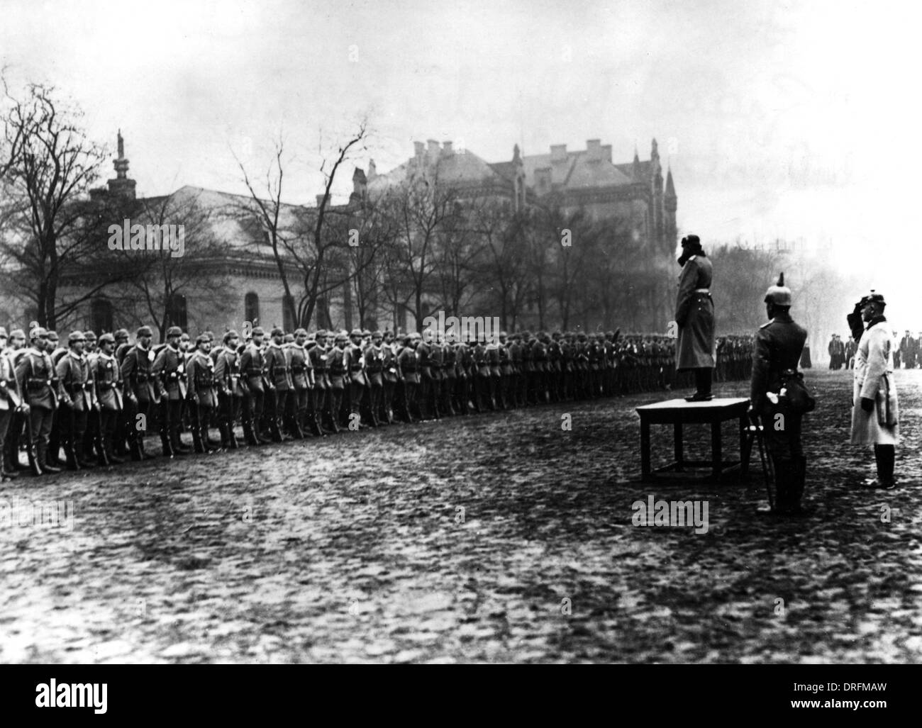 Grand Infantry Regiment Stock Photo