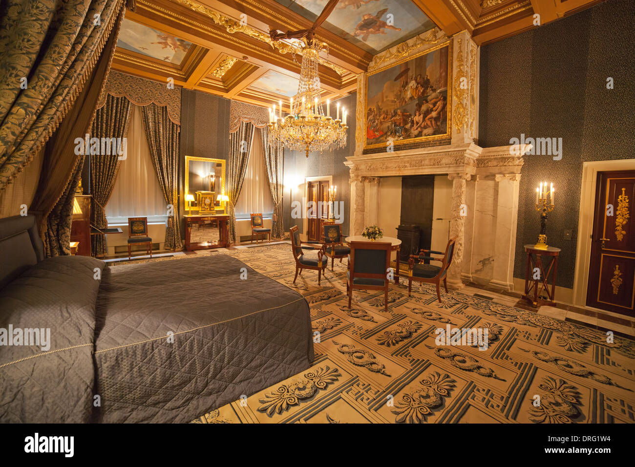 Royal palace of amsterdam bedroom hi-res stock photography and images -  Alamy