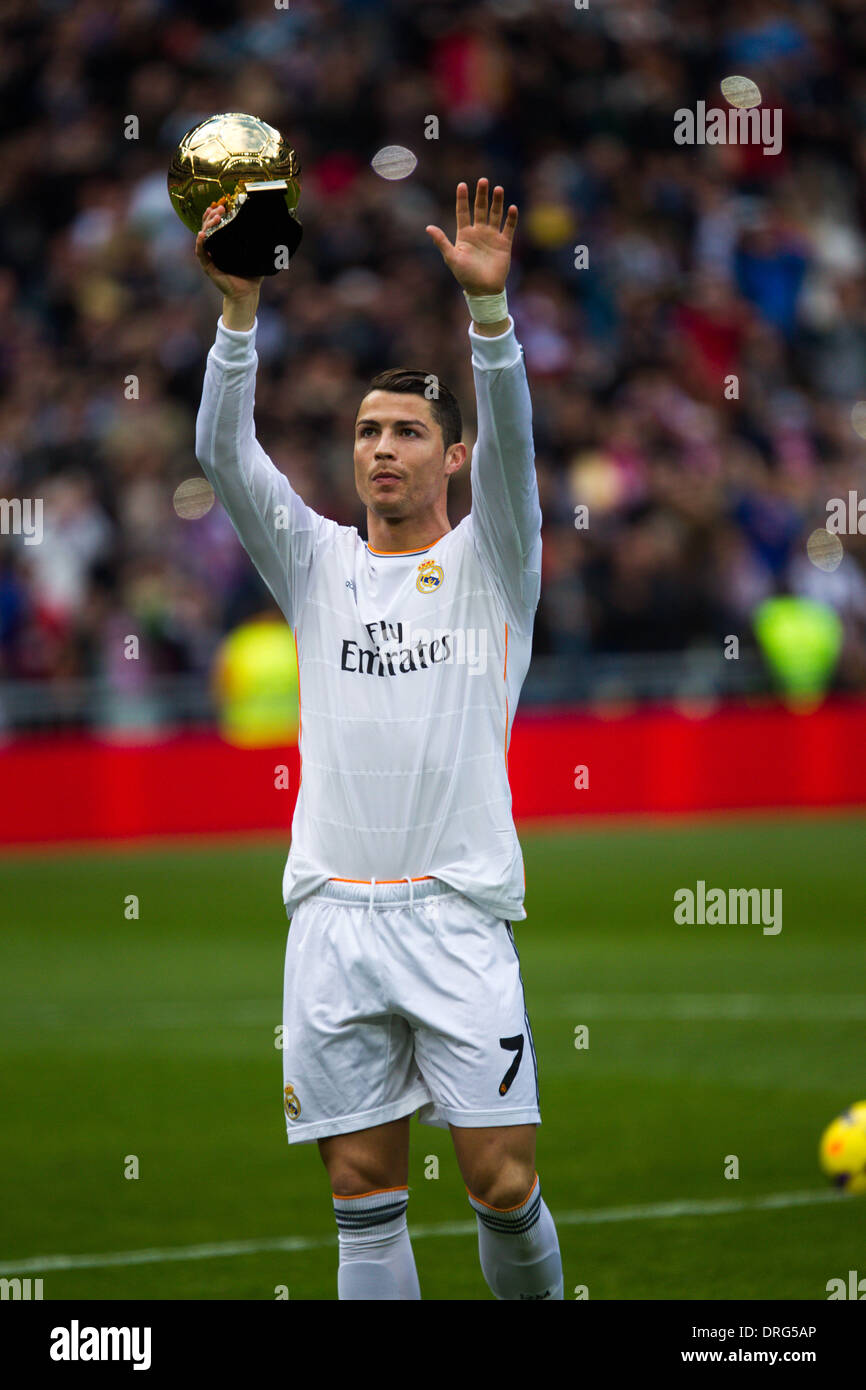 Cristiano ronaldo golden ball hi-res stock photography and images - Alamy