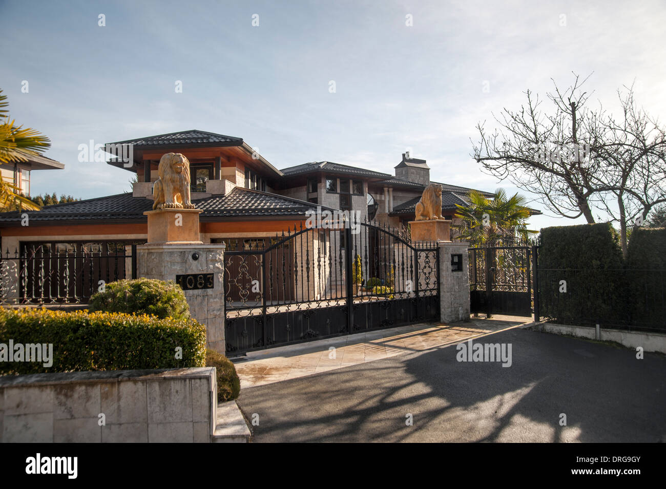 Modern gated west coast style home, British Properties, West Vancouver