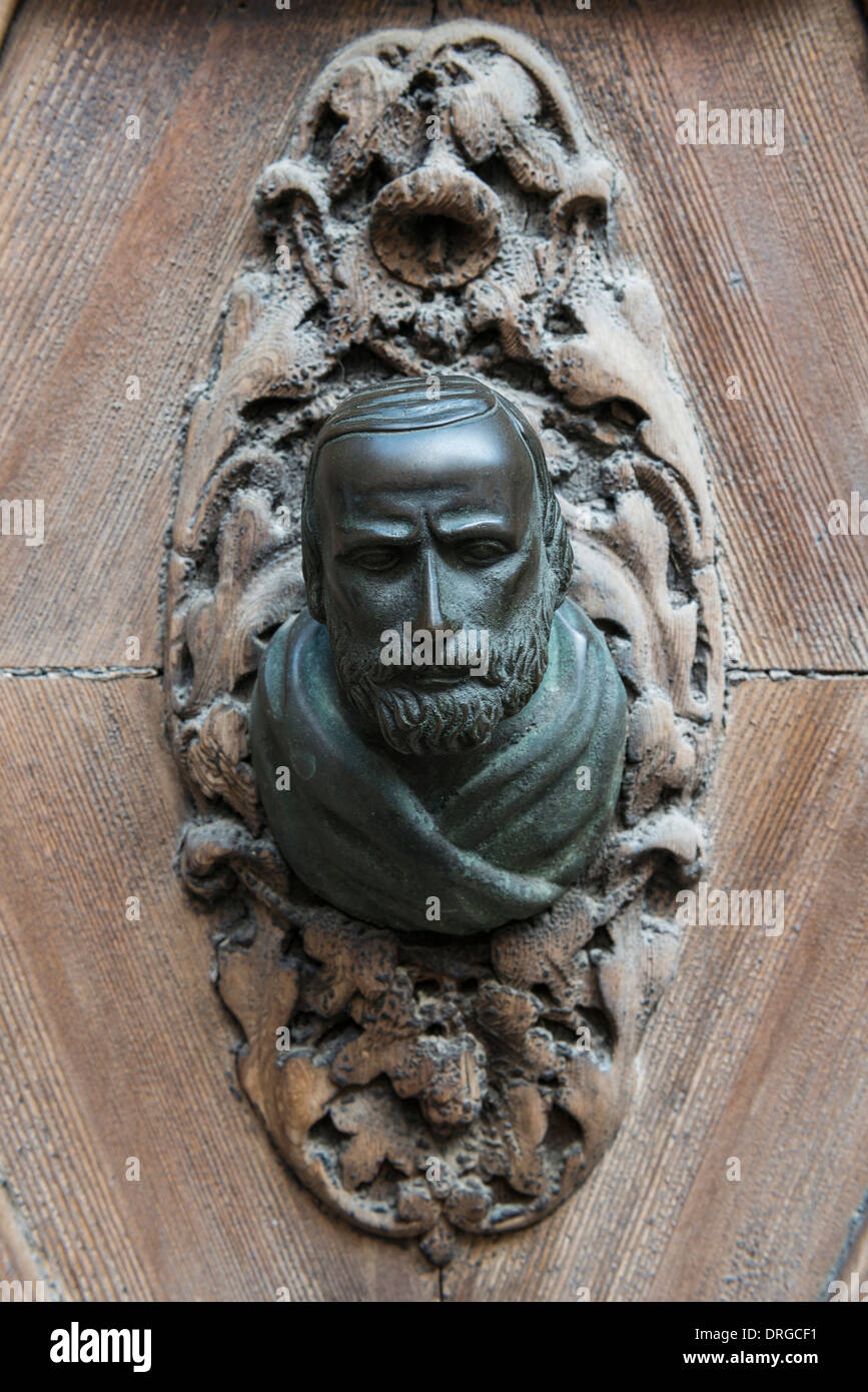 Ornate door knocker venice italy hires stock photography and images