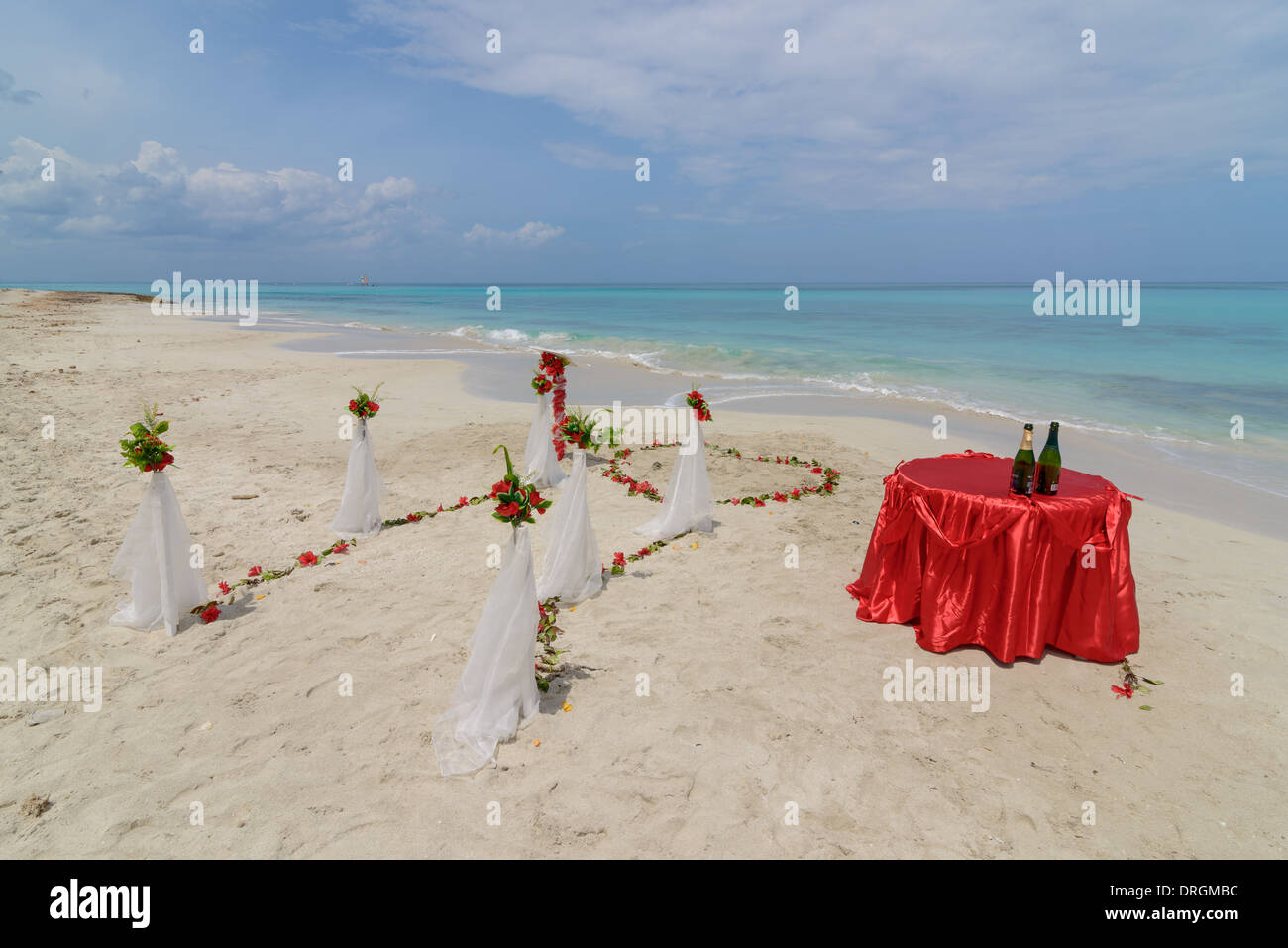 Hochzeit am Strand, Wedding on beach Stock Photo - Alamy