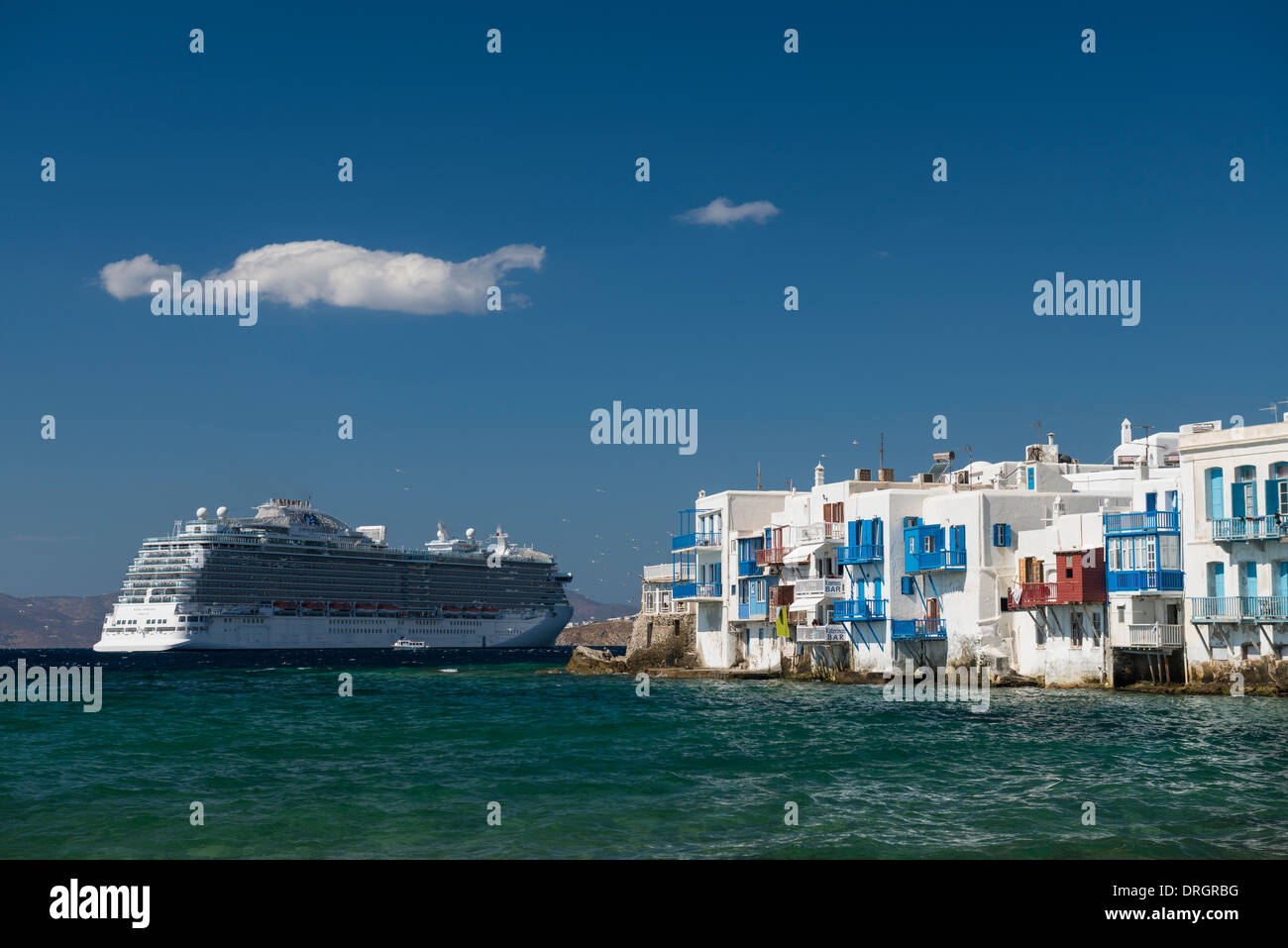 Royal princess ship mykonos hi-res stock photography and images - Alamy
