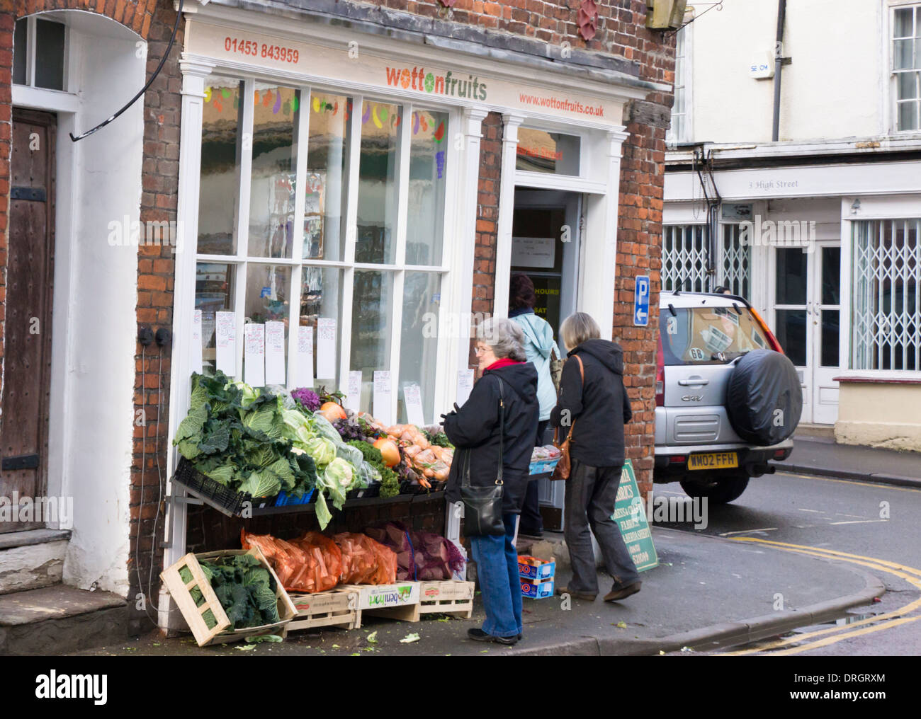 WottonunderEdge a market town in Gloucestershire England UK Stock