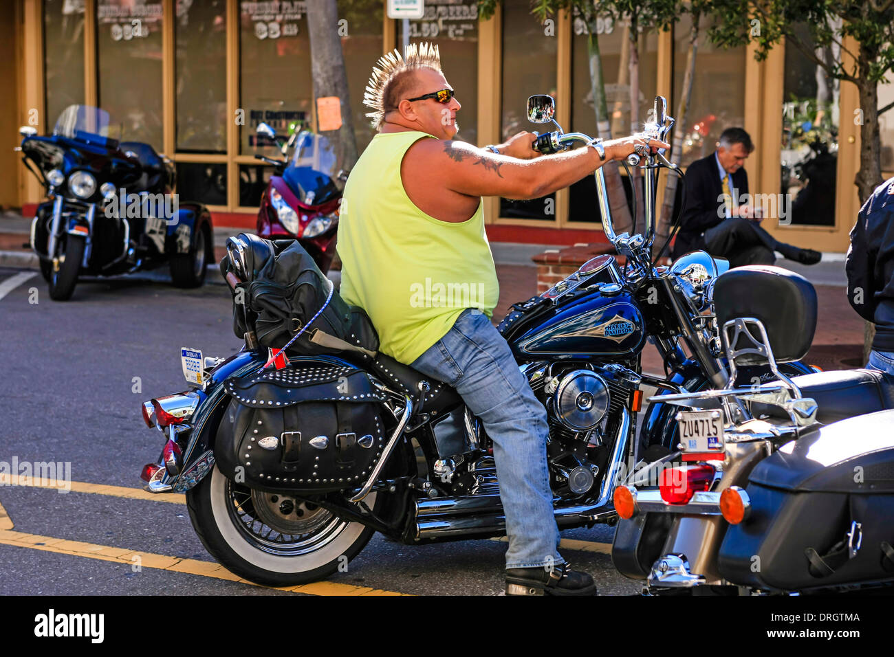 Thunder by the Bay motorcycle event in Sarasota Florida Stock Photo Alamy
