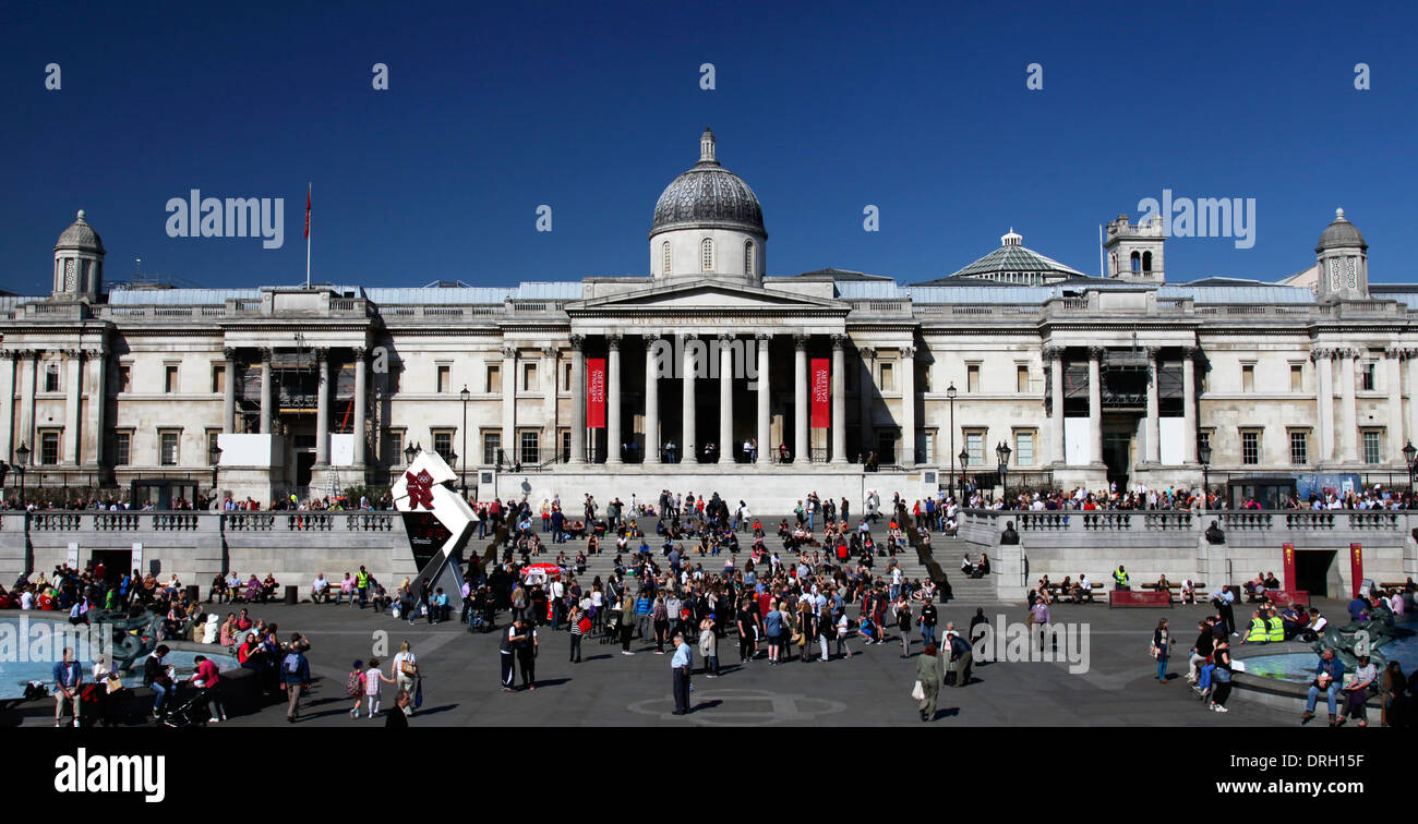 The National Gallery in London Stock Photo