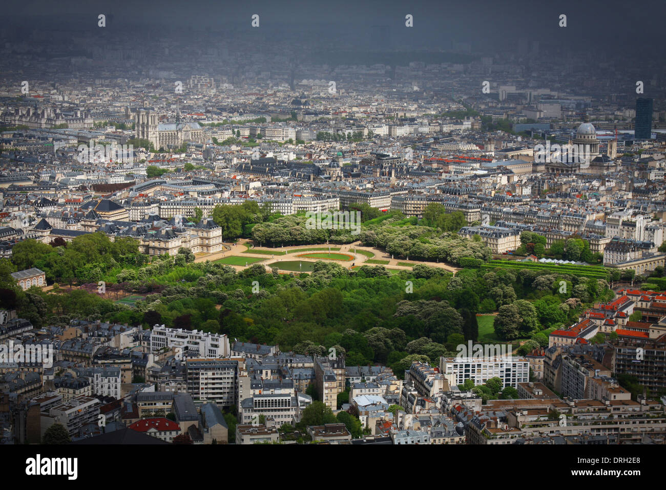 Jardin du Luxembourg in Paris Stock Photo