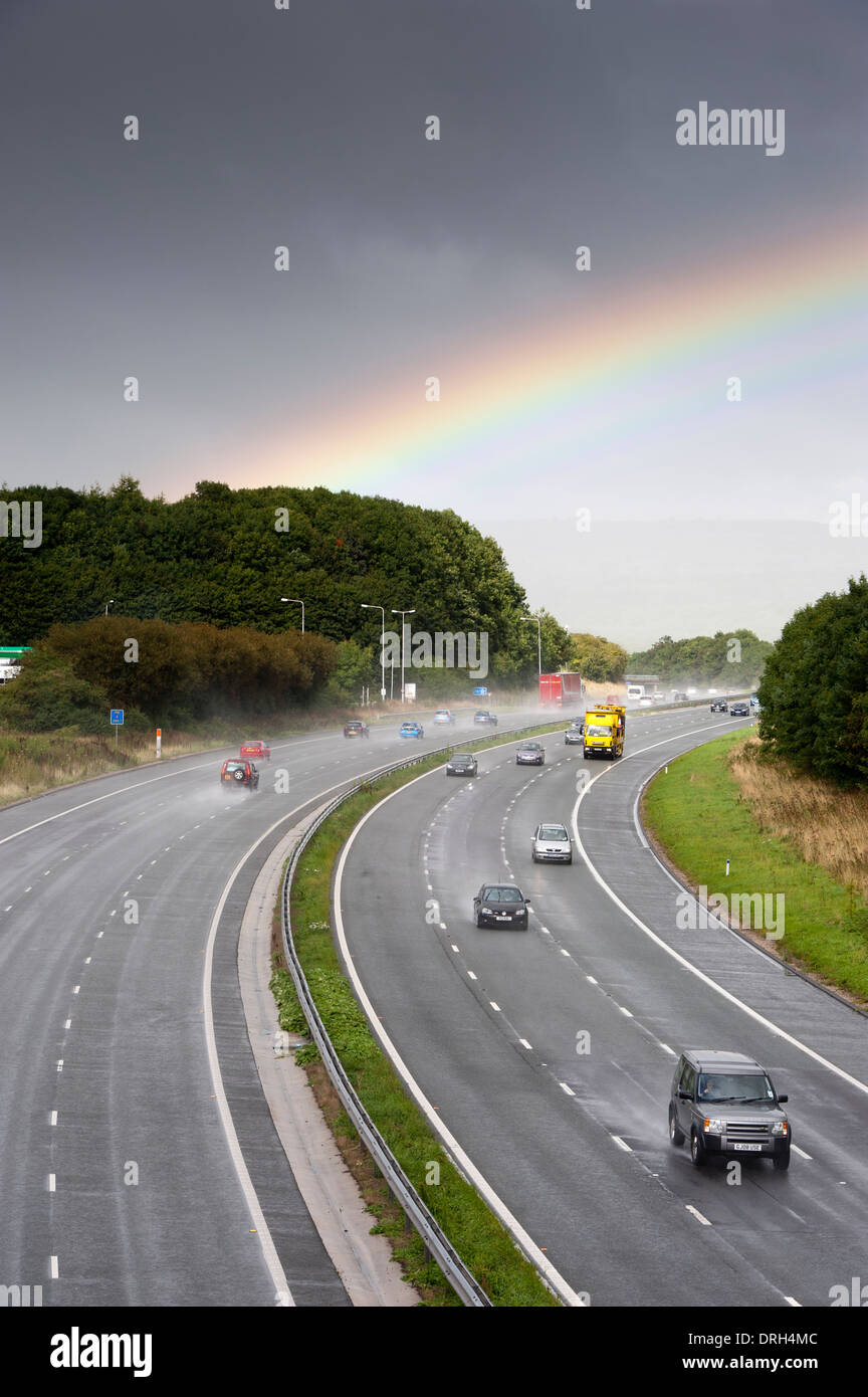 M6 motorway vehicles hi-res stock photography and images - Alamy
